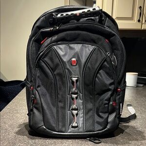 Wenger Black and Red Backpack